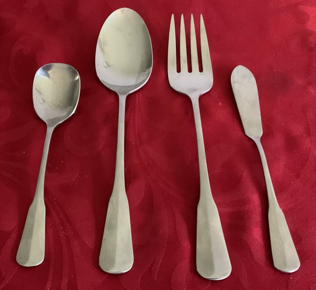 Oneida 18/8 stainless Colonial Artistry lot of 4 serving pieces NM