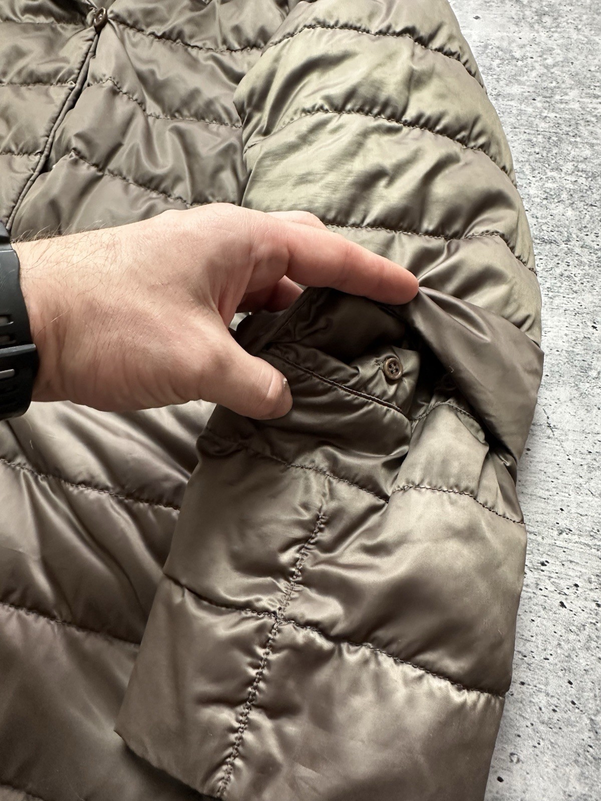 Max Mara Reversible Down Puffer Jacket Luxury Cla… - image 5