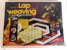 Love & Money Crafts Hexagon Lap Weaving Looms Incl Pattern Book 4029 NEW SEALED