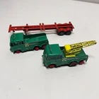 Vtg. Lesney Matchbox King Size No 12 Foden Breakdown Tractor x2 and K-17 Trailer