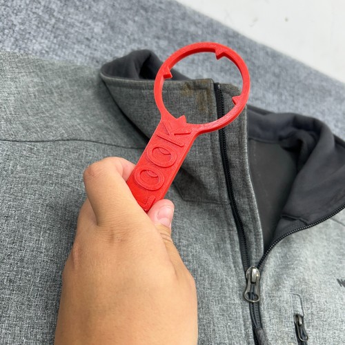 The North Face Jacket Mens Gray XL Apex Bionic 2 Fleece Lined Windwall Full Zip - Picture 4 of 12