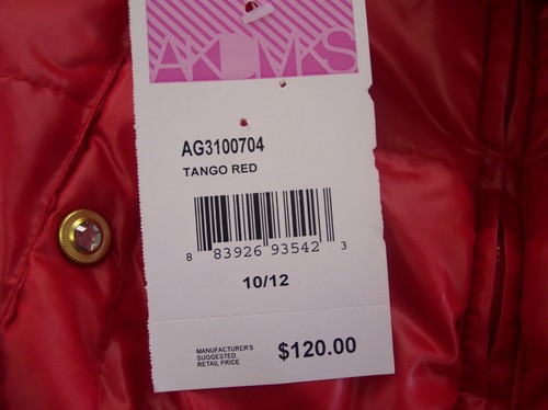 Chaqueta de Peluche con Capucha Negra o Roja para Niñas Akademiks $100 Talla 4 - 16 - Imagen 11 de 11