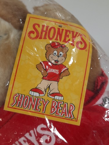 Shoneys 2007 Bear Plush 13 Inch - Picture 6 of 7