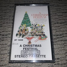 Christmas Music Cassette Tape  "A Christmas Festival" Various Orchestras