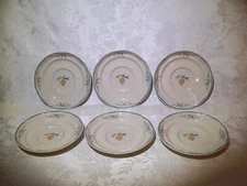 International Stoneware Marmalade Set of (6) Saucers Near Mint Condition