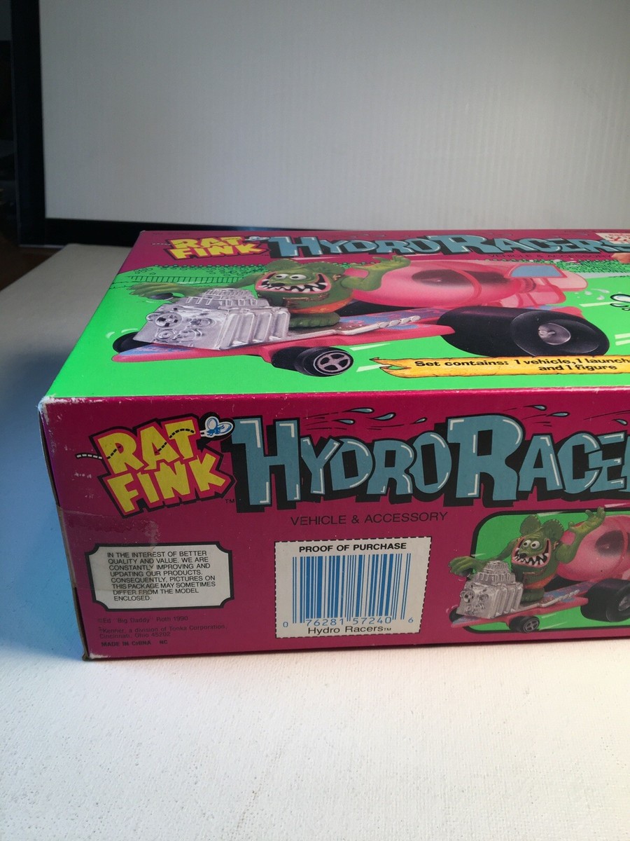 Rat Fink Hydro Racers, NEW in box, Ed Roth, Kenner 1990 Rat Fink Hydro Racers, NEW in box, Ed Roth, Kenner 1990