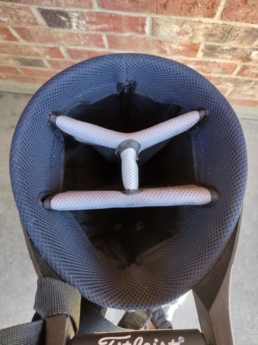 Titleist Four Way Premium Golf Bag Navy Broken Strap Connector ~38"x10"x9" - 第 7/20 張圖片