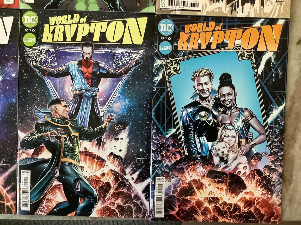 リクエスト World of Krypton 1-3 & 1-3 Variant Covers DC 2022 Limited