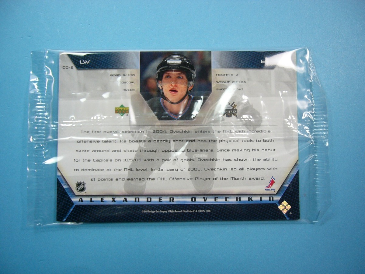 UPPER DECK,SPX、ルーキーカード 2005/06 UPPER DECK U.D. ROOKIE CLASS JUMBO PHOTO #CC-2 ALEX