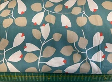 FREE SPIRIT-ELOISA #PWSC017- ROSEHIP- TEAL BY SCION-- 1 1/2 YARD