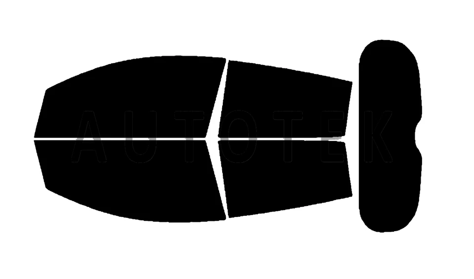 Película para janela PreCut todos os lados qualquer tonalidade para Chevrolet Spark 2016-2022 - Imagem 2 de 4