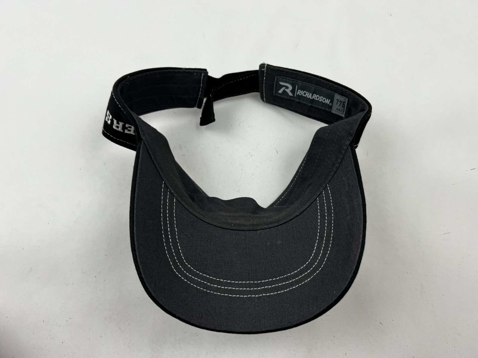 Vipers Visor Hat Cap Strapback Gray Black Adjusta… - image 5