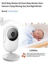 Ltteny Baby Monitor Model SM25 Night Vision Two way talk New sealed in box
