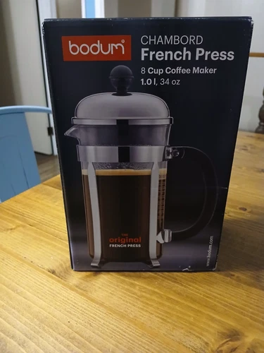 Chambord French Press 8 Cup Coffee Maker, (34oz) Made By Bodum