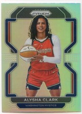 2022 Panini Prizm WNBA ALYSHA CLARK #79 SILVER PRIZM MYSTICS STORM