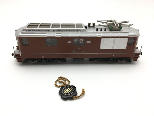 HAG 180 H0 Locomotore elettrico Re 4/4 261 delle BLS nella colorazione marrone - Imagen 7 de 8