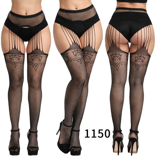 AU SELLER Thigh High Fishnet Stockings Pantyhose Suspender Garter Belt hos006 - Picture 36 of 44