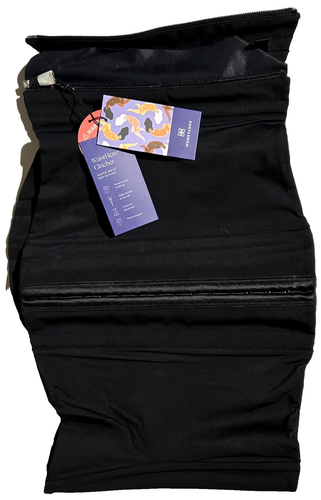 HoneyLove WaistHero Cincher 3X Black Adjustable Sculpting Includes Storage Bag