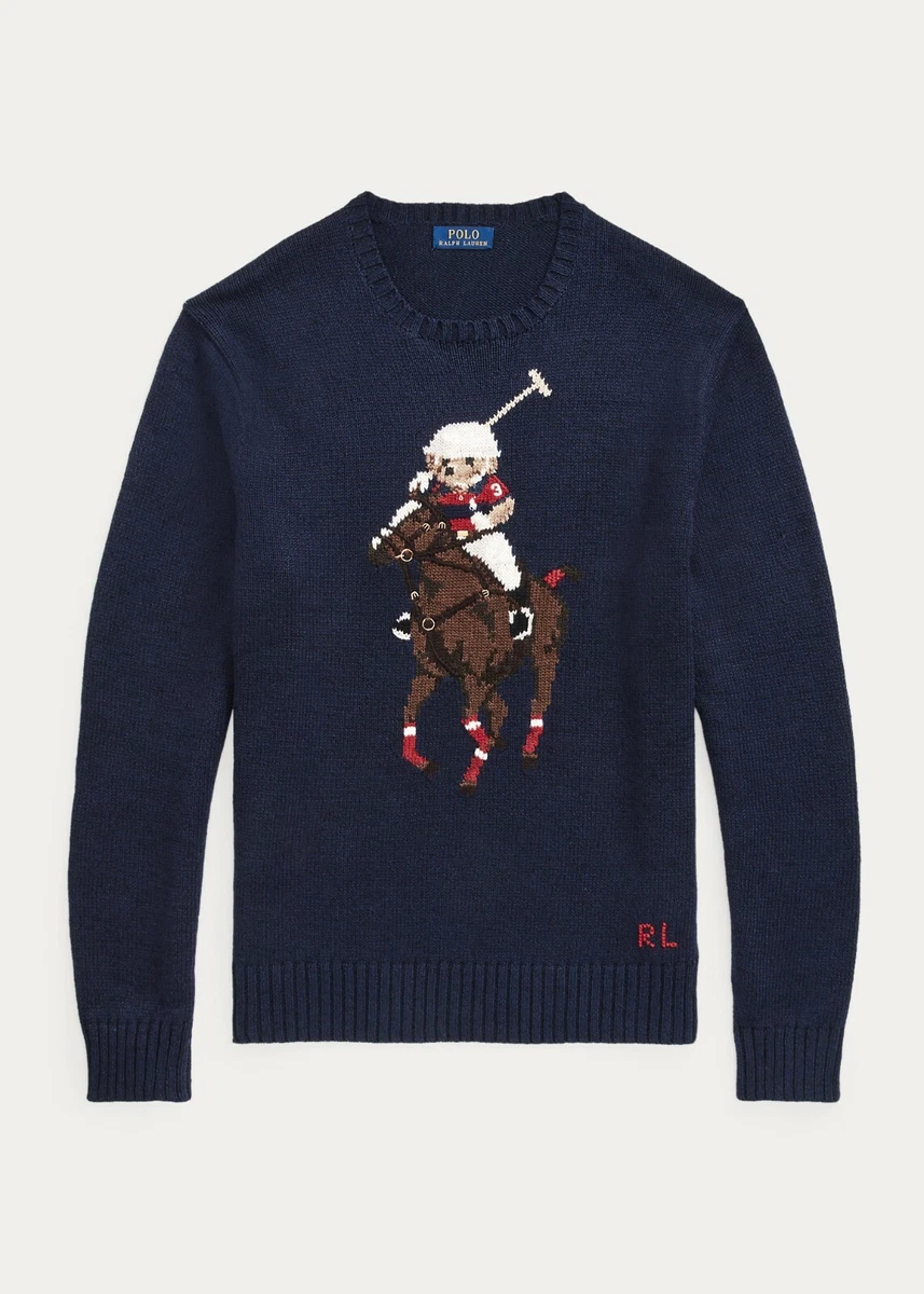 Polo holiday sweater sale