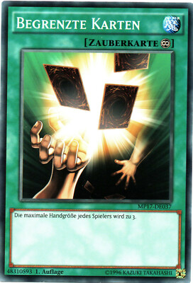 MP17-DE037 Begrenzte Karten 1 Aufl.