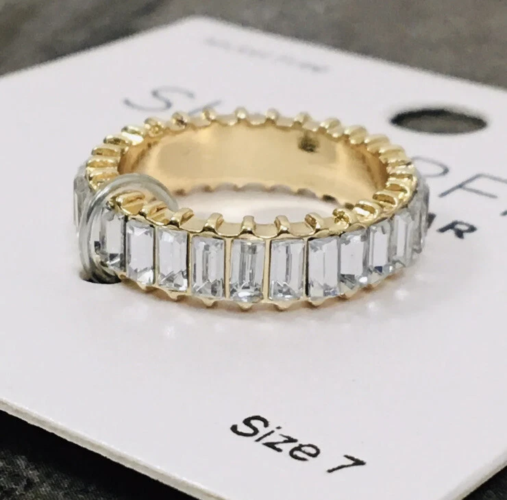 Baublebar baguette best sale ring