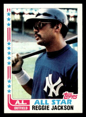 1982 Topps #551 Reggie Jackson