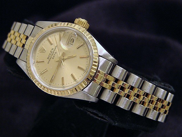 Buy Rolex Lady-Datejust 69173 Gold and Silver Jubilee