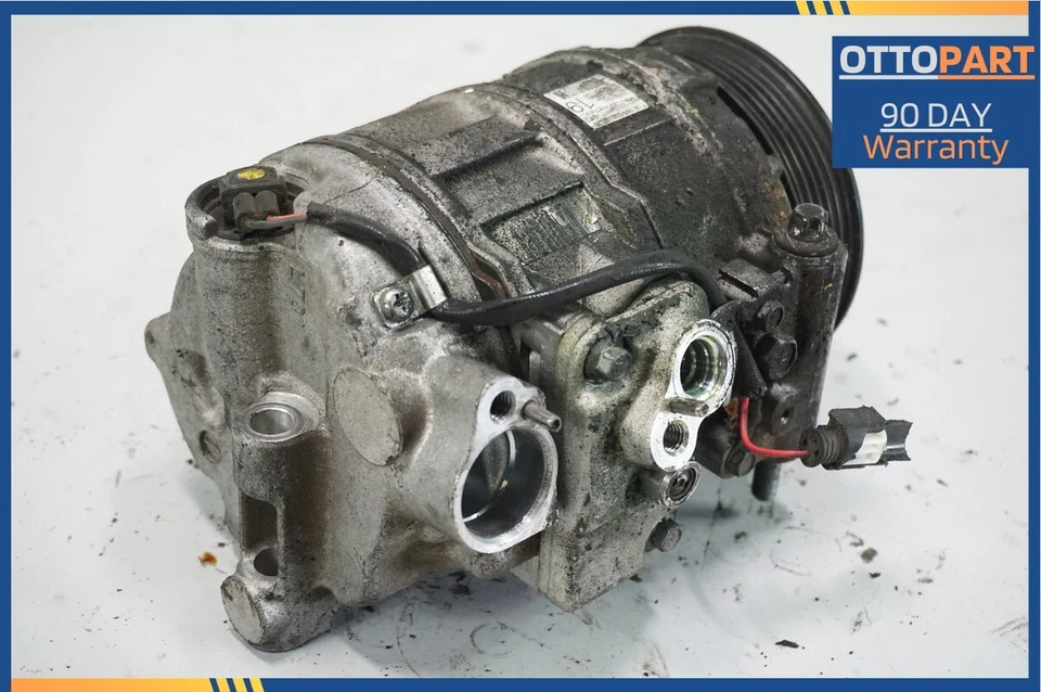 03-06 Compresor de aire acondicionado Mercedes W209 CLK55 C55 AMG 0012301911 FABRICANTE DE EQUIPOS ORIGINALES Foto 2 de 4