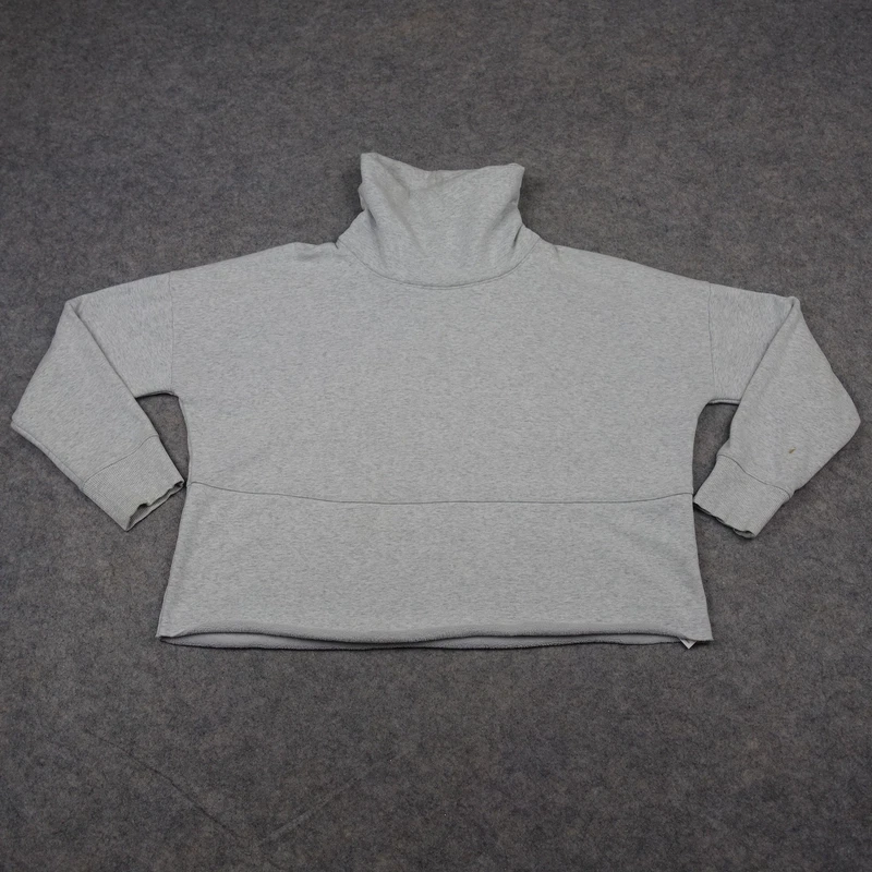 athleta turtleneck cropped soft cozy comfy pullover sweatshirt