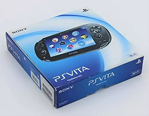 SONY PlayStation PS Vita PCH-1000 ZA01 Crystal Black Wi-Fi Boxed 