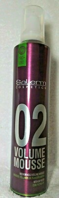 Salerm Cosmetics Volume Mousse 02 Medium Hold 10.4 oz / 300 ml