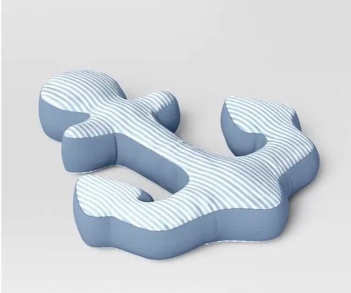 Target Room Essentials Anchor Shaped Toss Pillow 15”x 12.5” Summer Nautical NEW! - Picture 2 of 9