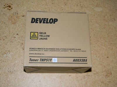 Original Toner TNP51Y Gelb für Konica Minolta Bizhub C3110