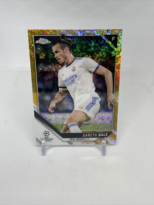 2021-22 Topps Chrome UEFA Champions - Gareth Bale Gold Mini