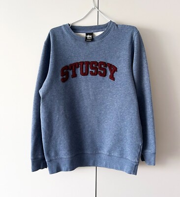 vintage stussy sweatshirt made in