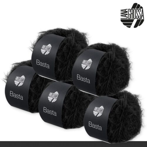 Lana Grossa 5 x 50 g Basta Schurwolle Merino Stricken Wolle Garn 22 Farben - Bild 44 von 45
