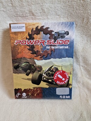 Powerslide [video game] Big Box PC Neu verpackt sealed 