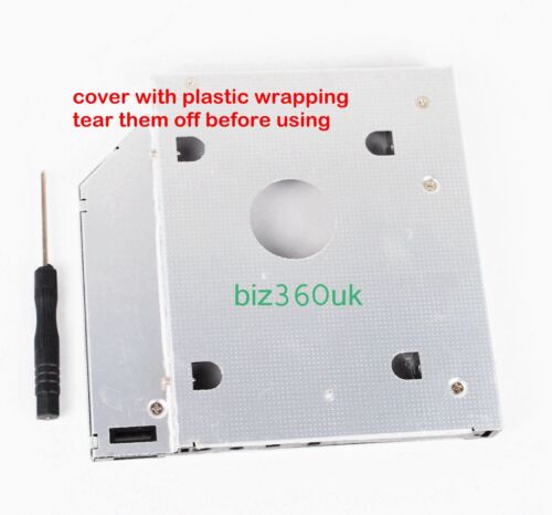 2nd HDD SSD Caddy Adapter for Dell Latitude E5400 E5410 E5420 E5500 E5510 E5520 - Picture 9 of 9