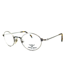 Vintage Dakota Smith 1195 Thunder Road Aged Silver Round Frame 0240 49-22 145 mm