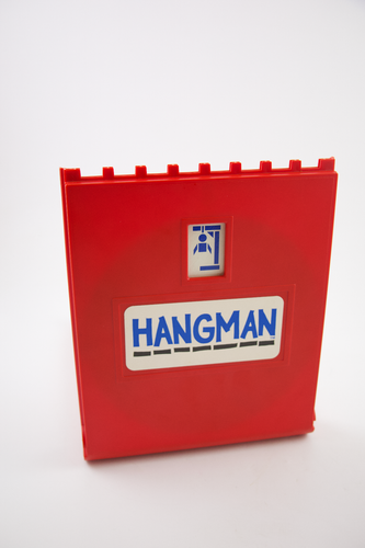Milton Milton Bradley Hangman 1976 letra roja azulejo bandeja soporte pieza de repuesto - Imagen 1 de 4