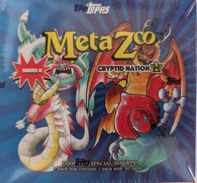 2021 Topps MetaZoo Cryptid Nation Series 0 30 Card Box NEW SEALED* QTY Available