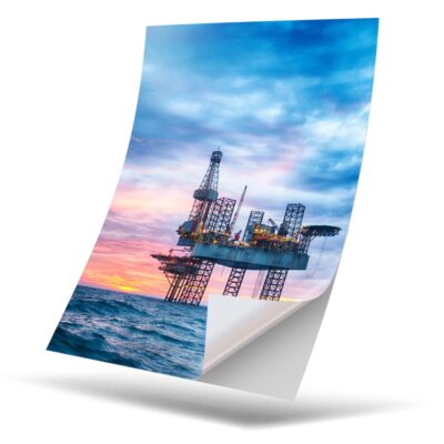 1 x Vinyl Sticker A4 - Offshore Jack Up Rig Oil Industry #21952 | eBay UK