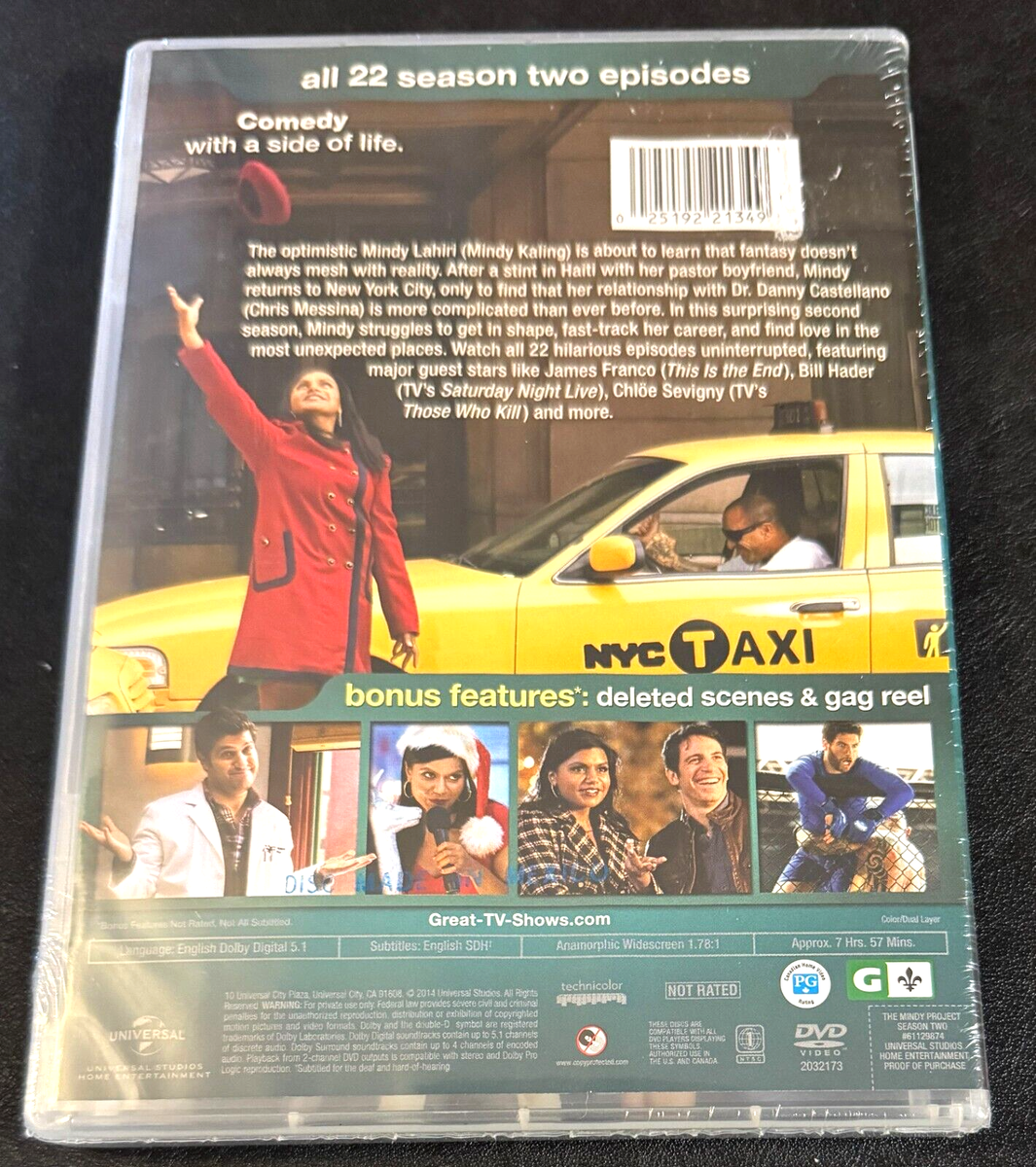 The Mindy Project: Season Two (DVD, 2014) - Mindy Kaling - All 22