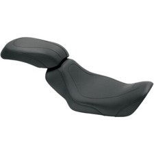 Mustang Tripper Solo Seat - Tuck and Roll - Dyna (Black) 76580