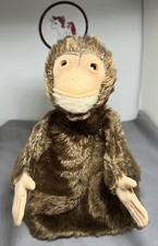 Vintage Steiff "Jocko" Chimpanzee Hand Puppet, Mohair Germany NO TAGS