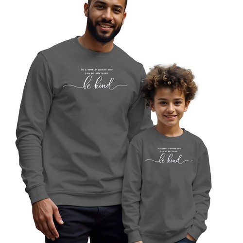 Mens Kids Be Kind Mental Health Awareness Sweatshirt Jumper Anxiety Emotion1#MHA - Picture 14 of 29
