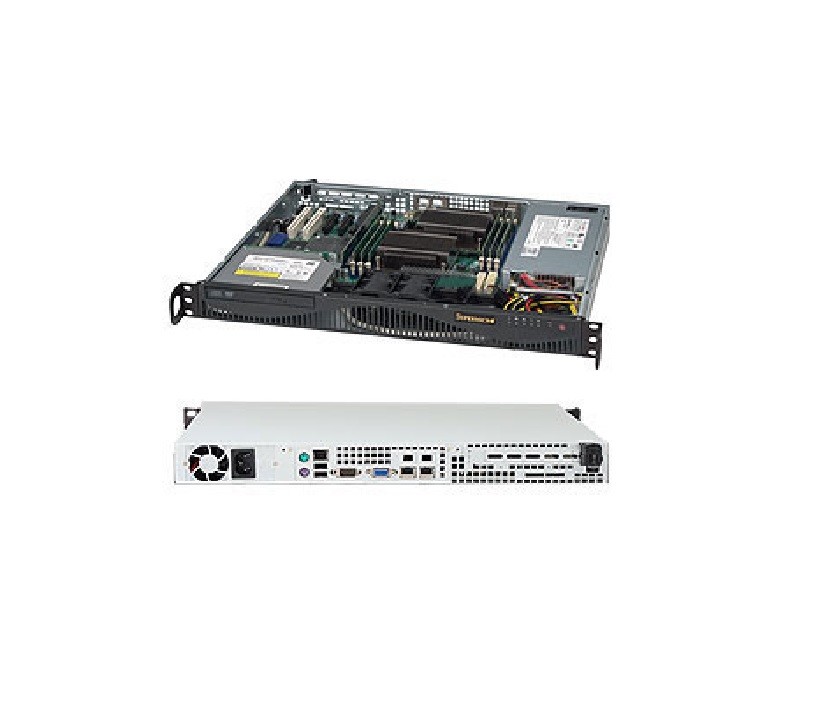 NEW* SuperMicro CSE-512F-350B1 1U Chassis | eBay