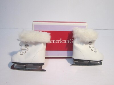 American Girl Doll MOLLY'S Fancy Ice Skates with Original BOX