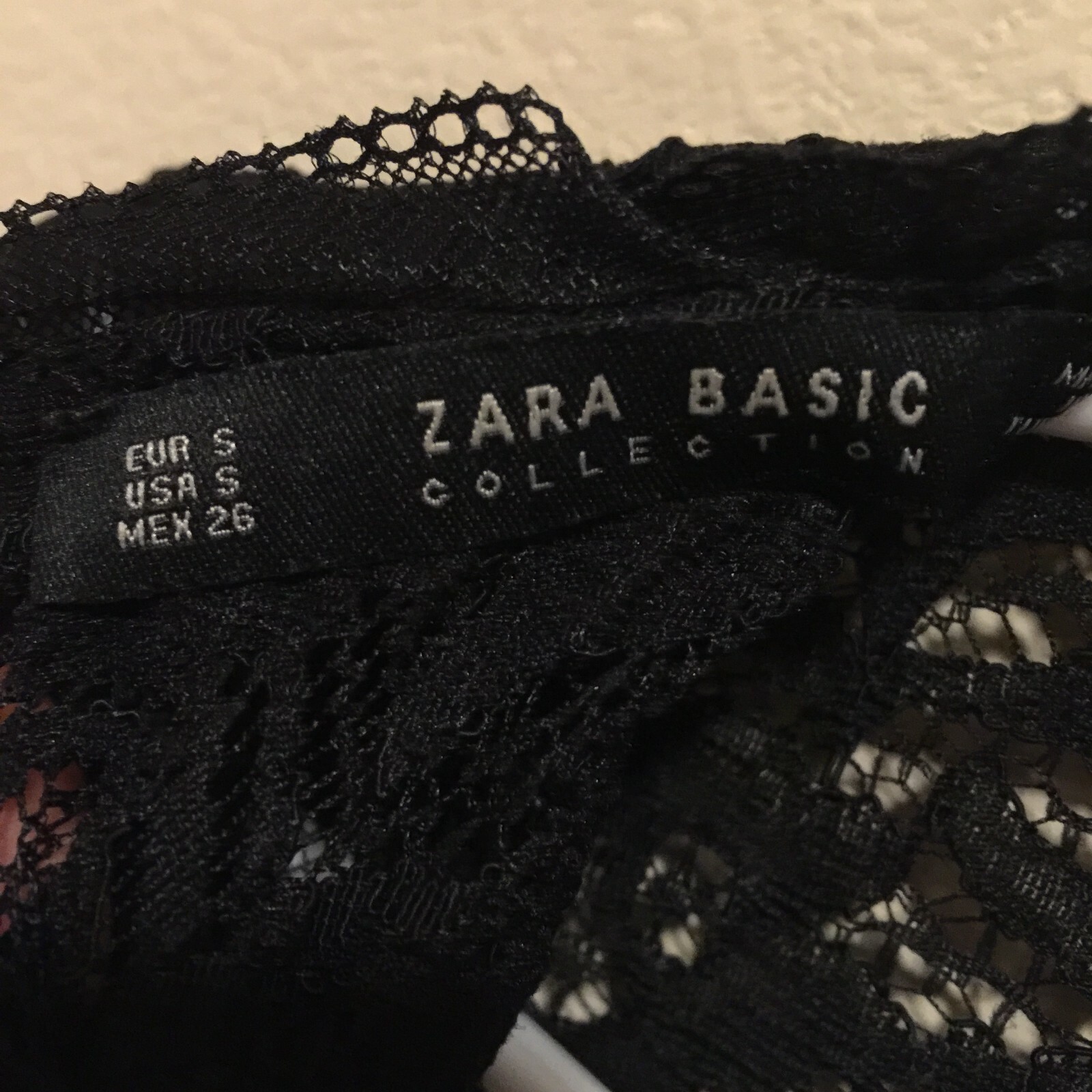 ZARA Basic Collection Sz S Black Shift Dress Long… - image 5