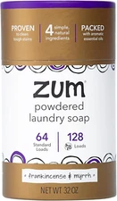 Zum Powdered Laundry Soap by Indigo Wild - Plant-Based Laundry Soap with Baking